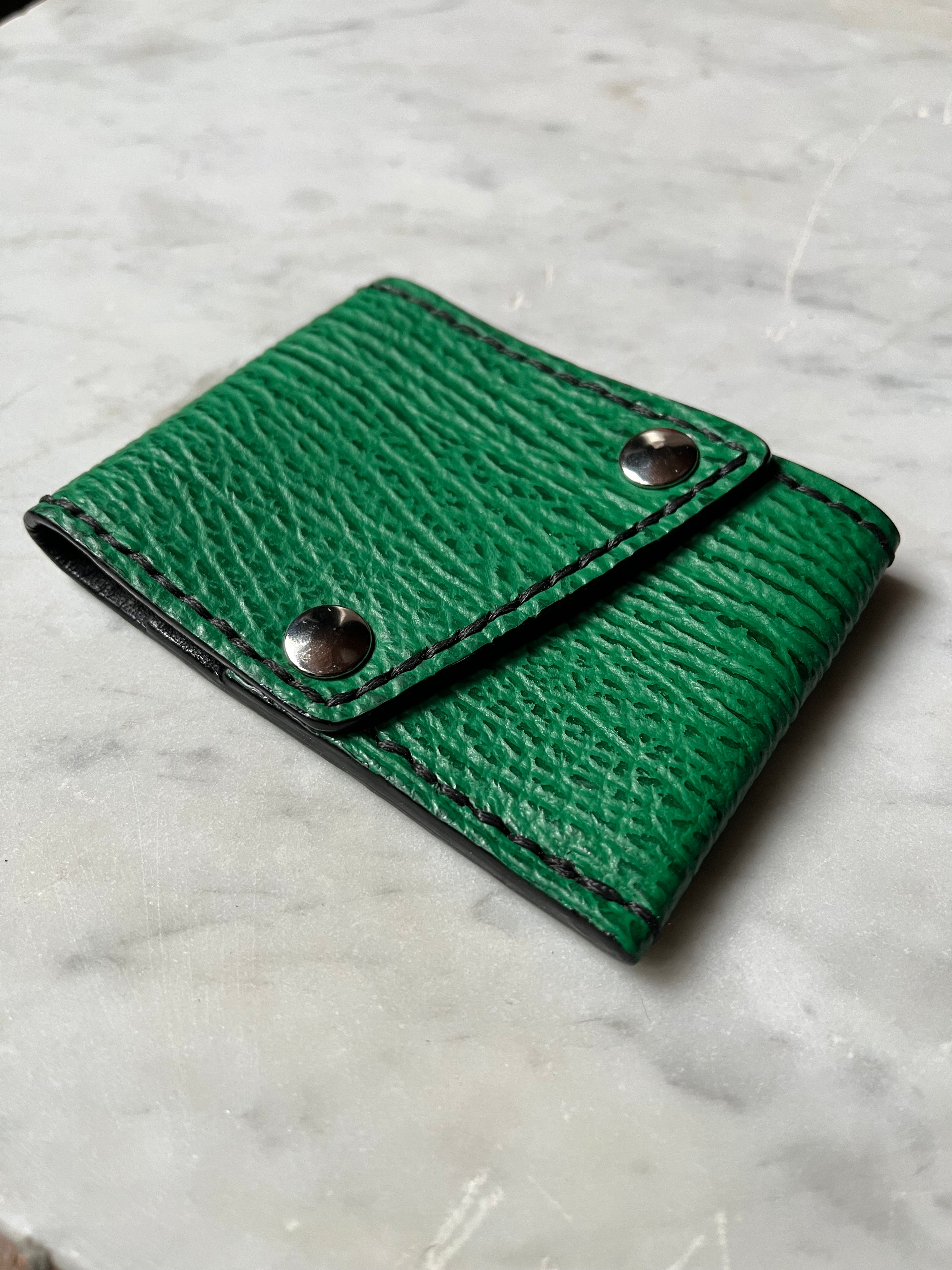 One of one shark leather wallet