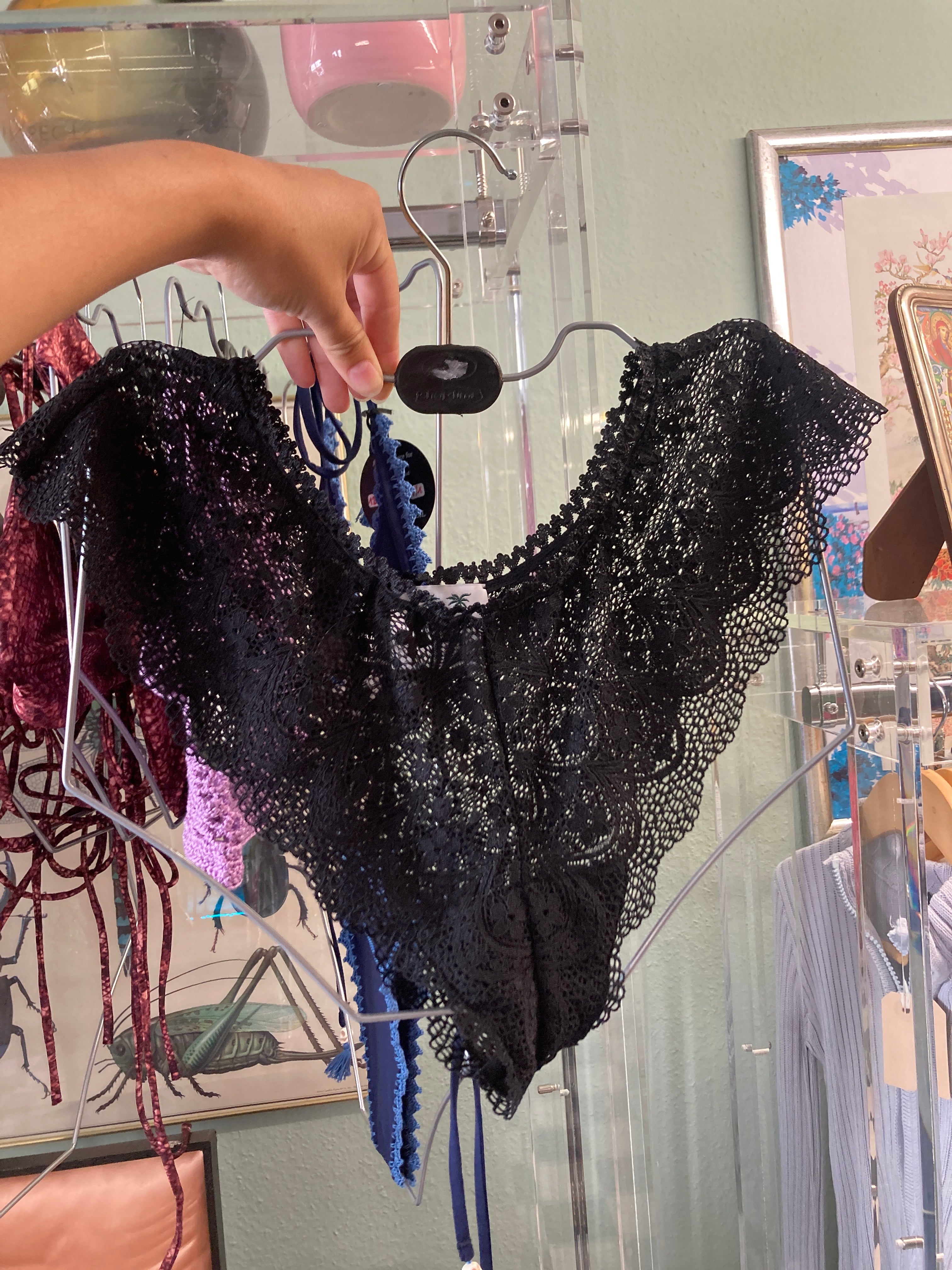Chillwear black lace Butterfly Bottom